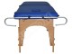 Nieuw model blauw massage bed + rolhouder