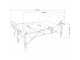 Table Massage 3 Zones - Classique
