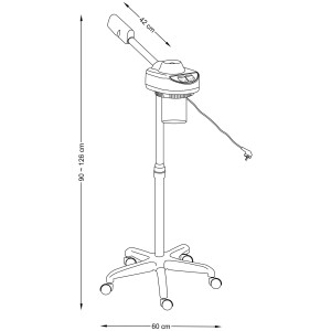 Stand Facial Steamer - 750 W