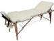 Massagetafel 3 zones crème + rolhouder