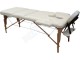 Massagetafel 3 zones crème + rolhouder