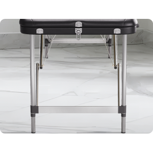 Massageliege aus Aluminium Basic 2 zonen
