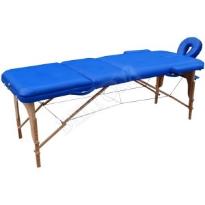 Liege-massage 3-zonen-Blau + Halterung