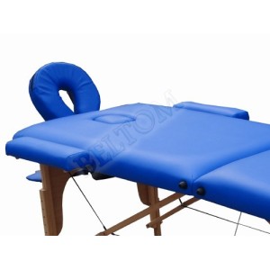 Liege-massage 3-zonen-Blau + Halterung