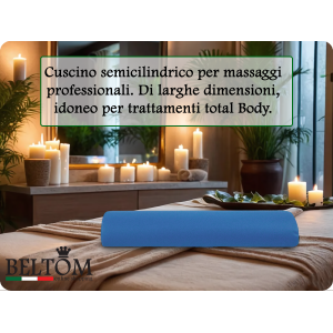 Pillow Semi-cylinder for massage table