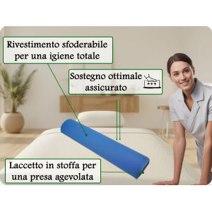Pillow Semi-cylinder for massage table