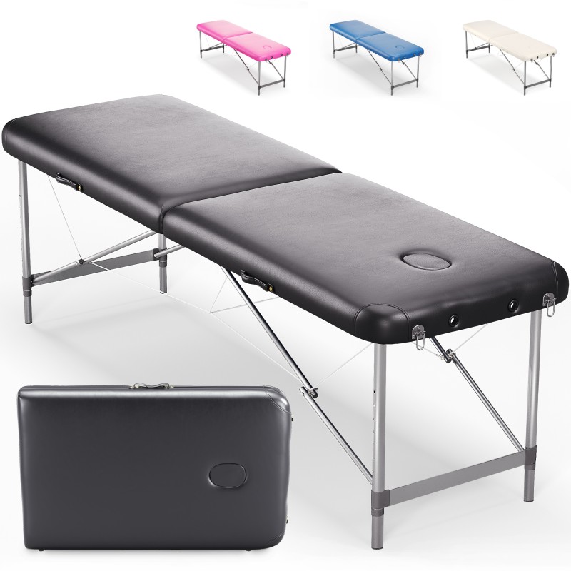 Massageliege aus Aluminium Basic 2 zonen