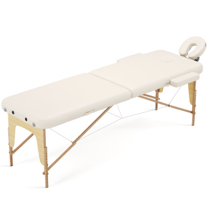 Table de Massage 2 zones + Porte Rouleau