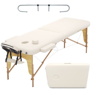 Massage Table 2 section + Paper Roll Holder