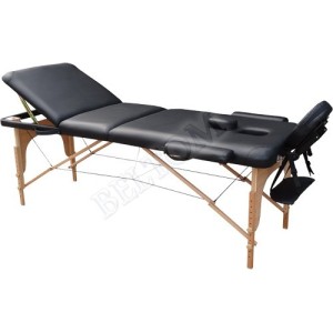 Massage 3 zones Black + paper Roll holder