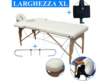 Massage Table 2 section + Paper Roll Holder