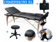 3-zone massagetafel + kruk