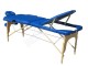 Nieuw model blauw massage bed + rolhouder