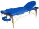 Nieuw model blauw massage bed + rolhouder