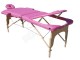 Roze nieuw model massage bed + rolhouder