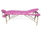 Roze nieuw model massage bed + rolhouder
