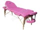 Roze nieuw model massage bed + rolhouder