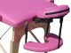 Roze nieuw model massage bed + rolhouder