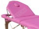 Roze nieuw model massage bed + rolhouder