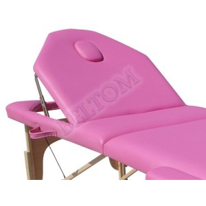 Liege-massage, neues modell, Rosa + Halterung