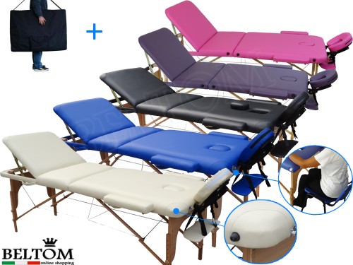 Wooden Massage Table 3 section - Portable