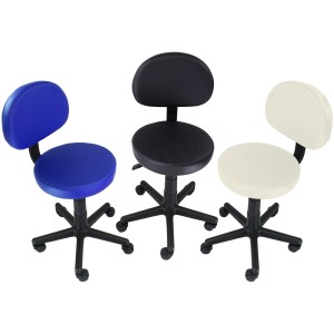 Hocker mit rückenlehne