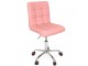 Swivel desk chair with casters