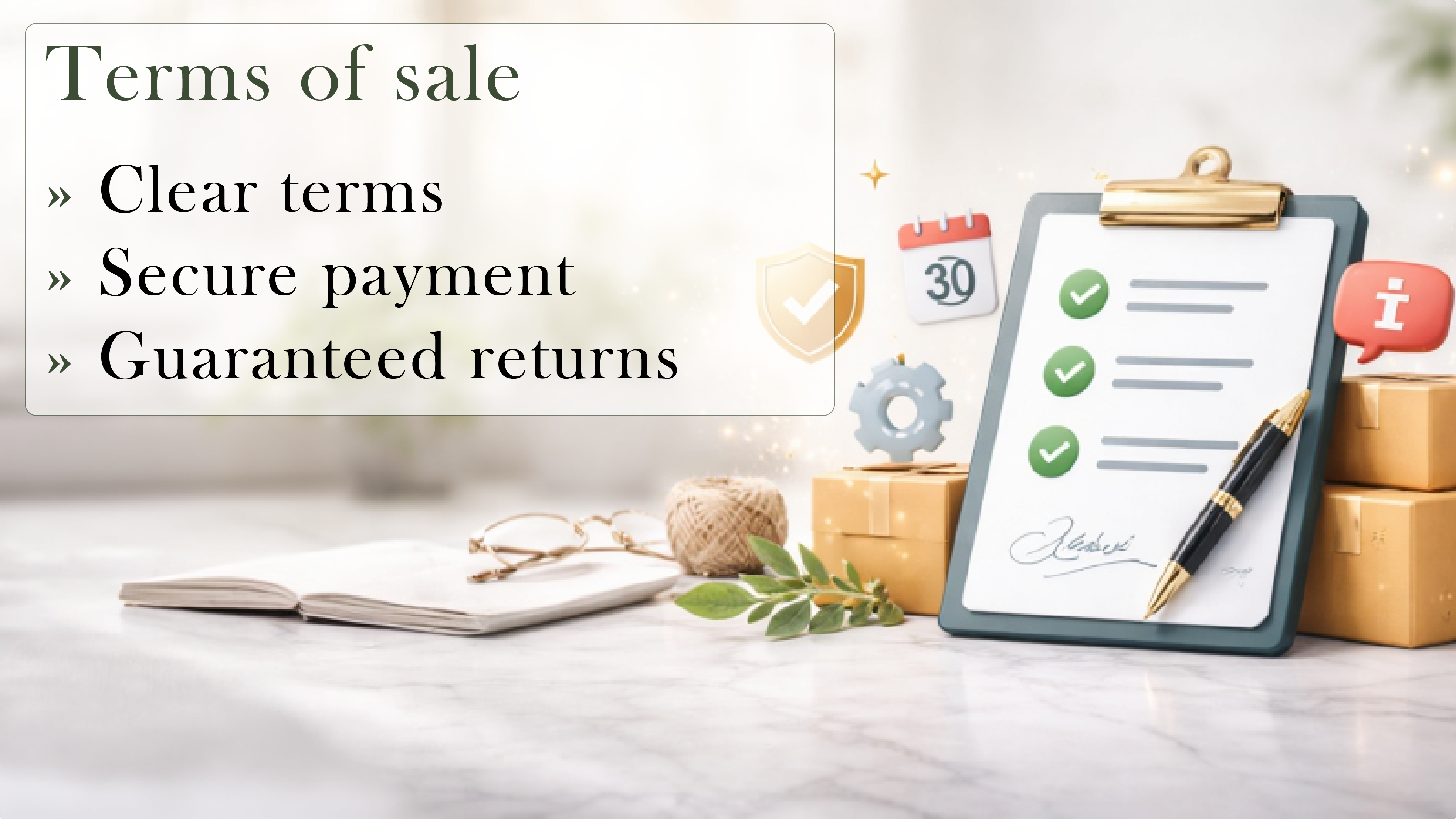 Terms of sale mobile