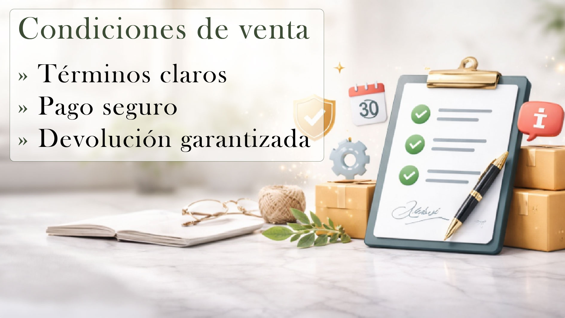 Condiciones de venta mobile