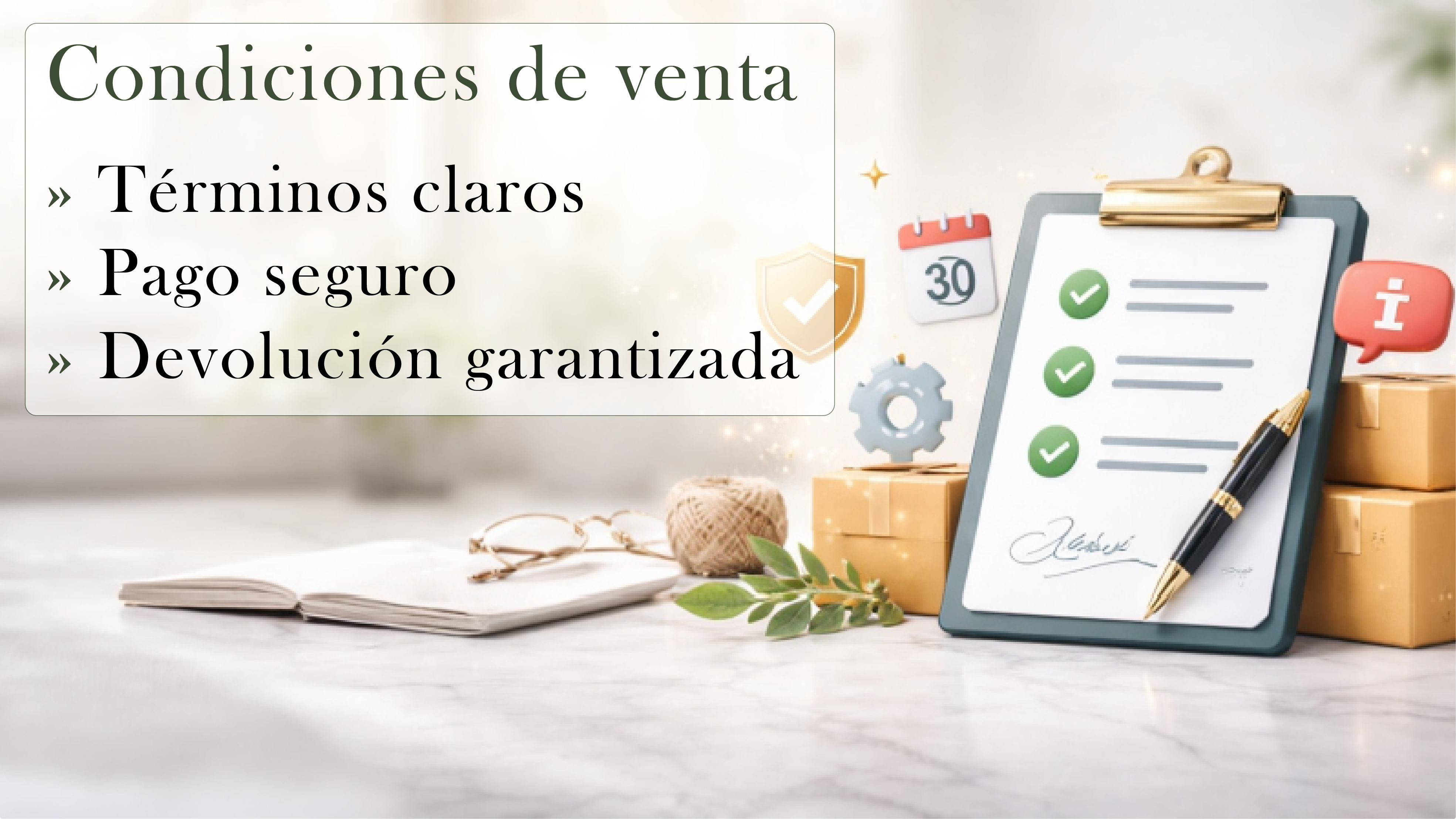 Condiciones de venta mobile