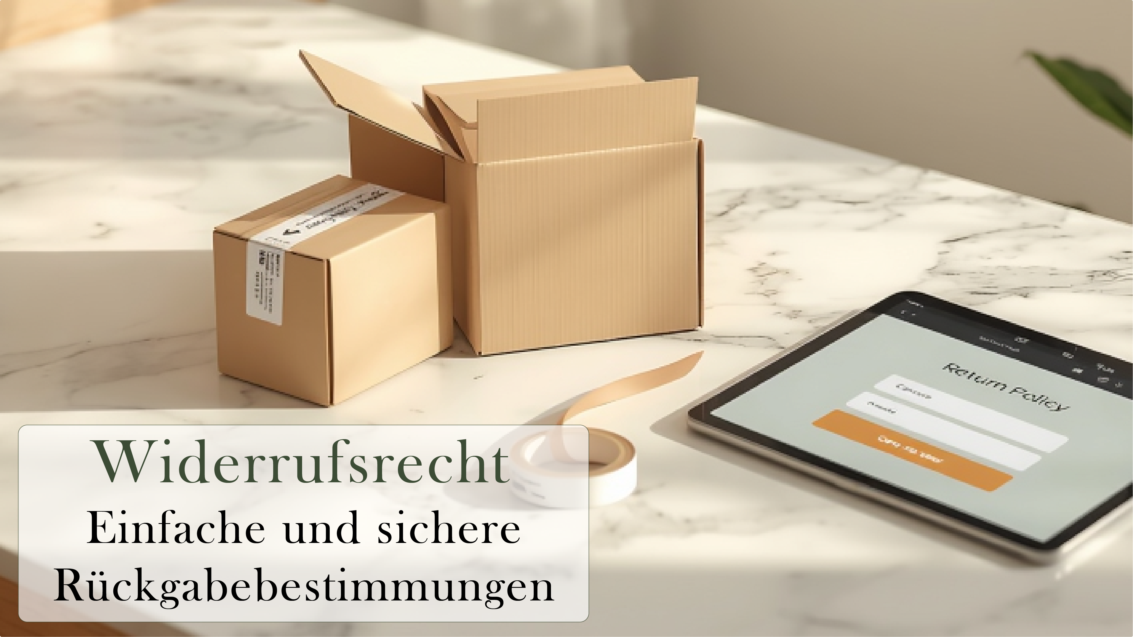 Rückgaben und Widerruf mobile
